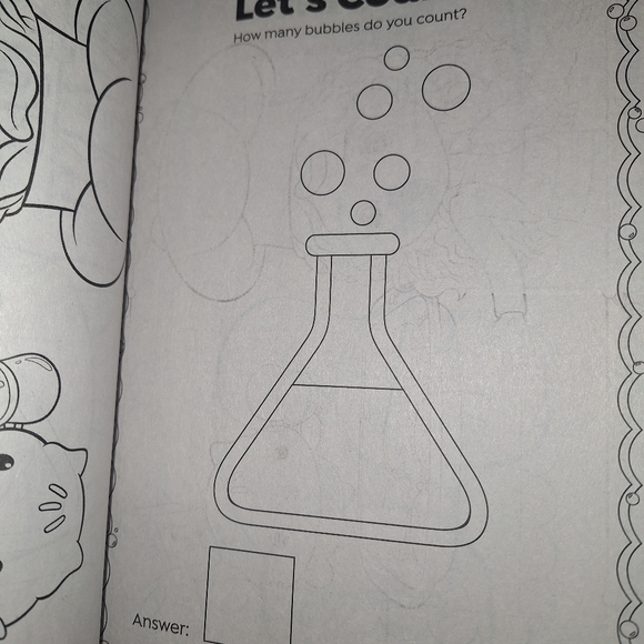 Gabbys Dollhouse Coloring Book w/ Stickers - Picture 4 of 9